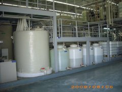 某德资企业电镀线纯水生产和废水处理系统